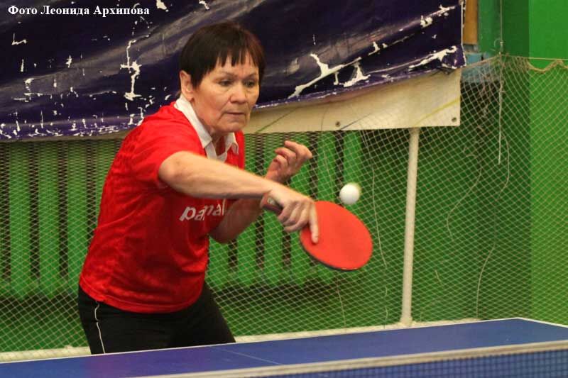 Зауральские ветераны сыграли в пинг-понг