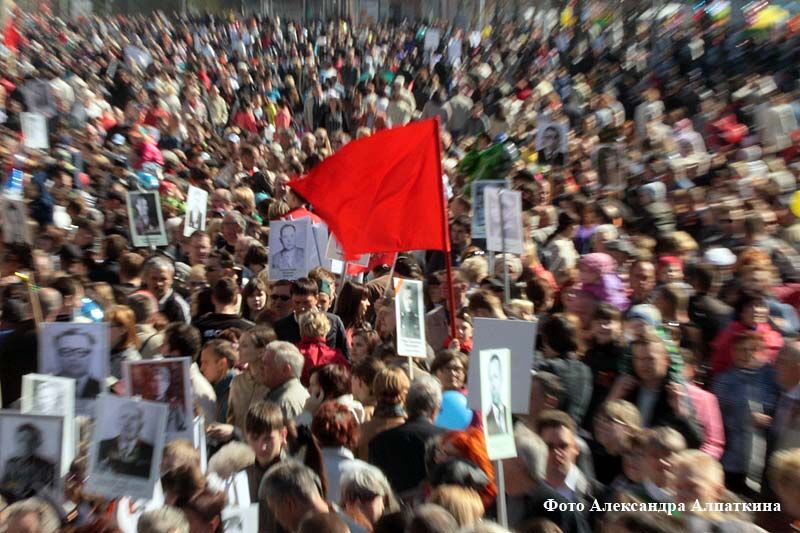 Бессмертный полк в Кургане пройдет сразу после военного парада