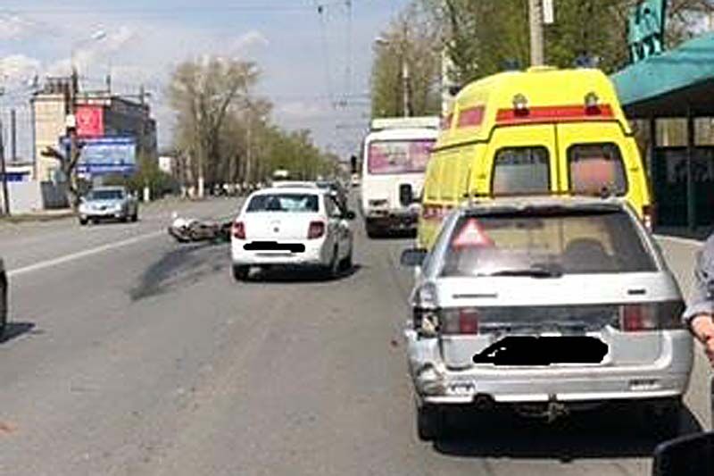 За один день в Кургане произошло четыре ДТП