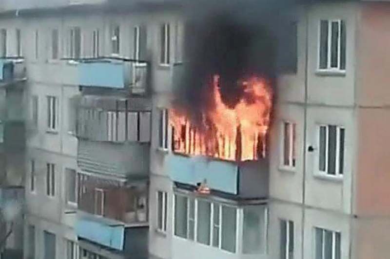 В Кургане квартира сгорела без хозяина