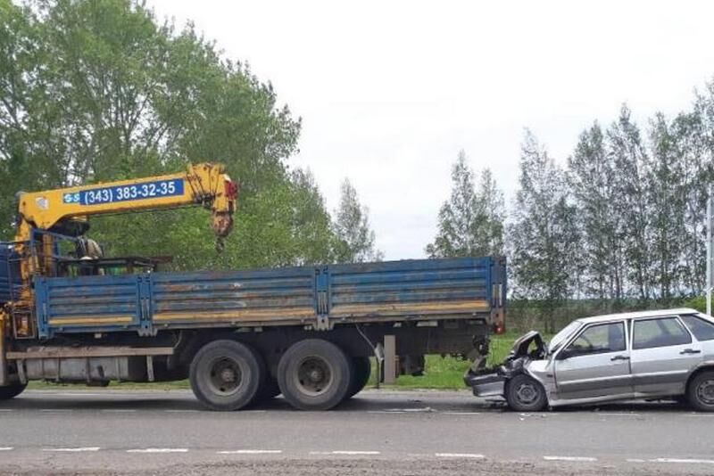 В Курганской области погиб мотоциклист