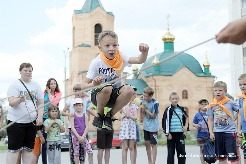 В Кургане прошел фестиваль народных игр