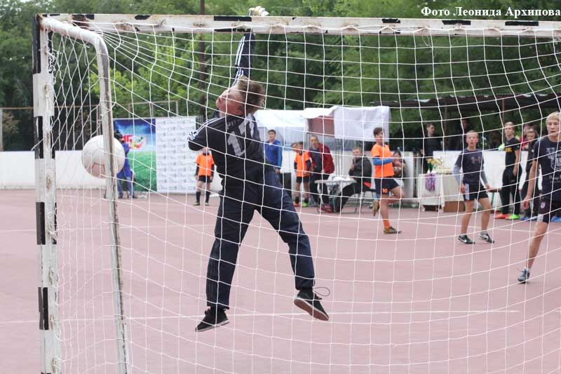 Начался турнир по дворовому футболу на Кубок Курганской городской Думы