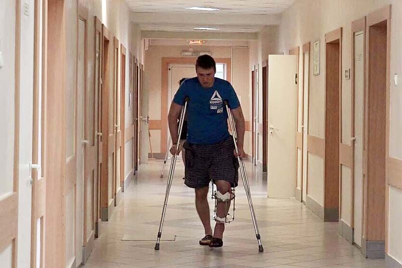 Новая методика — «Транспорт кости по Илизарову» — позволяет обойтись без ампутации