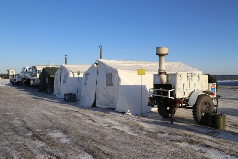 В Зауралье приведены в готовность 6 мобильных пунктов обогрева