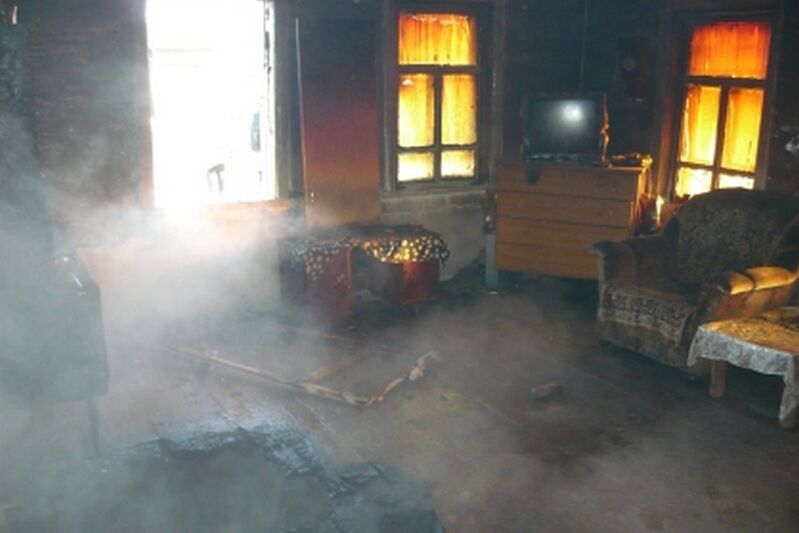 За выходные при пожарах в Зауралье погибли трое мужчин