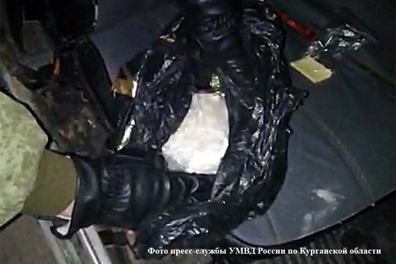 В Катайском районе задержан житель Челябинска с пакетом героина