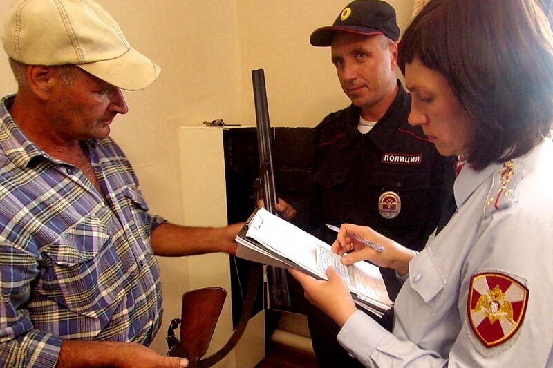 За год в Курганской области выявлено 405 нарушений в сфере оборота оружия