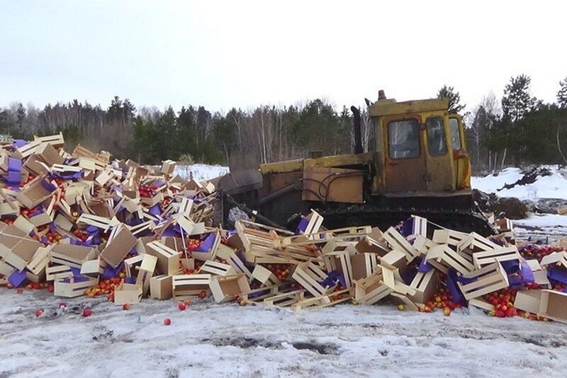 Под Новый год через Зауралье поехала «санкционка»