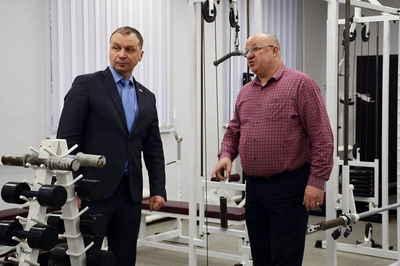 Руководитель администрации Кургана оценил, в каких условиях занимаются юные спортсмены