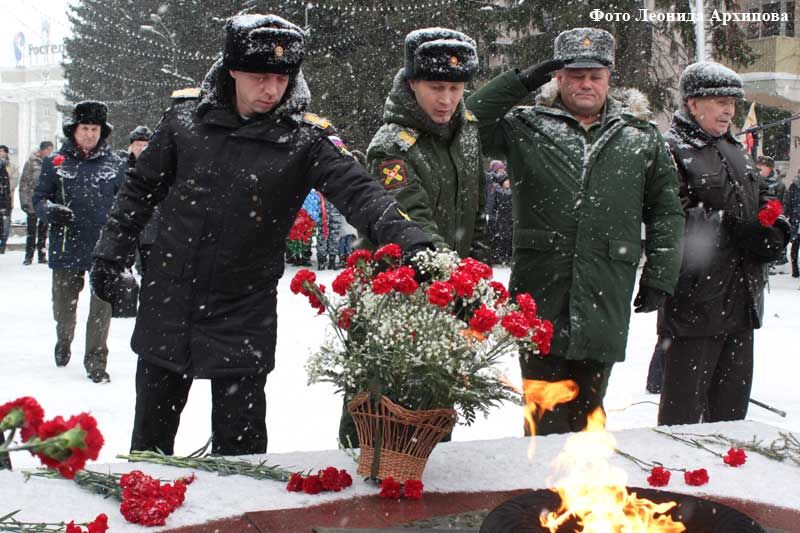 В Кургане отпраздновали День защитника Отечества