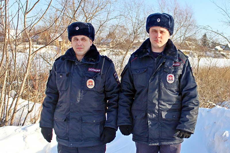 Курганские полицейские спасли замерзающих мужчину и женщину