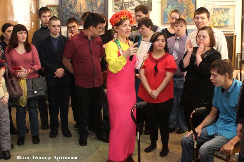 Ученики курганской «Мастерской простодушных людей» отпраздновали Международный женский день