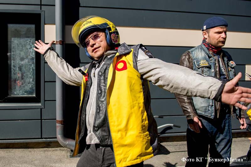 В Кургане побывали участники российско-китайского мотопробега, который стартовал 27 апреля в Пекине