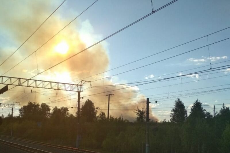 Населенные пункты Кетовского района вновь были под угрозой лесных пожаров