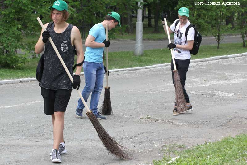 Курганские школьники отправятся наводить в городе порядок