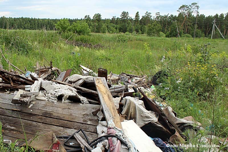Судебные приставы заставили зауральца ликвидировать свалку