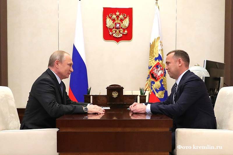 Глава Зауралья Вадим Шумков встретился с Владимиром Путиным