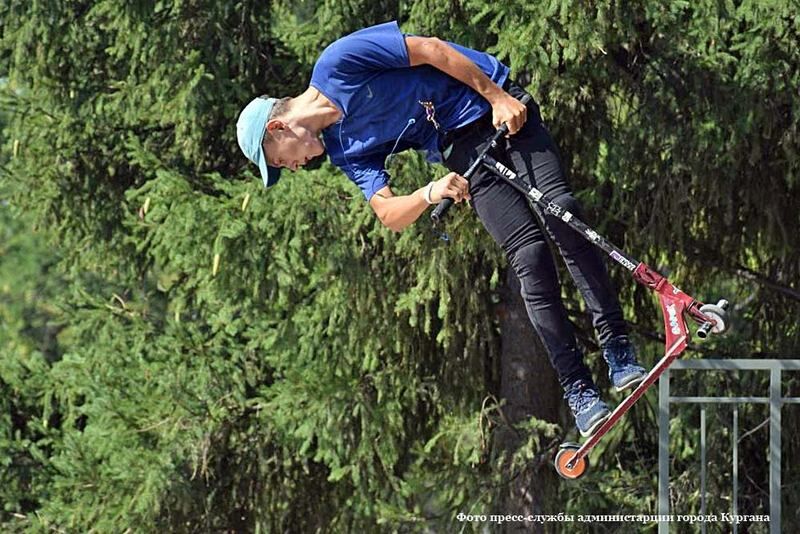 В Кургане пройдут соревнования на трюковых самокатах