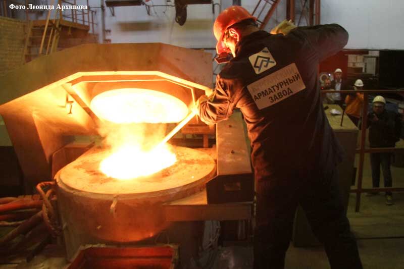 В Кургане на площадях бывшего «Икара» возродили литейное производство