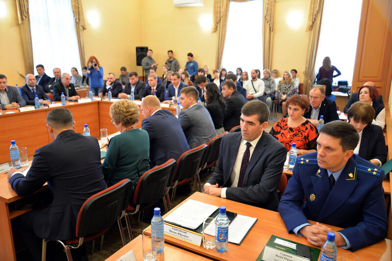 Сегодня прошло первое заседание Курганской городской Думы седьмого созыва
