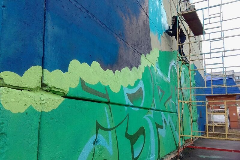 В Кургане появится космический стрит-арт