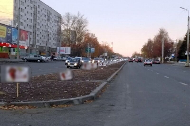 В Кургане задержаны исполнители незаконной рекламной акции