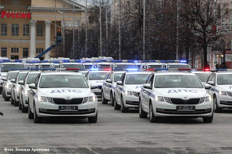 У зауральских полицейских пополнился автопарк