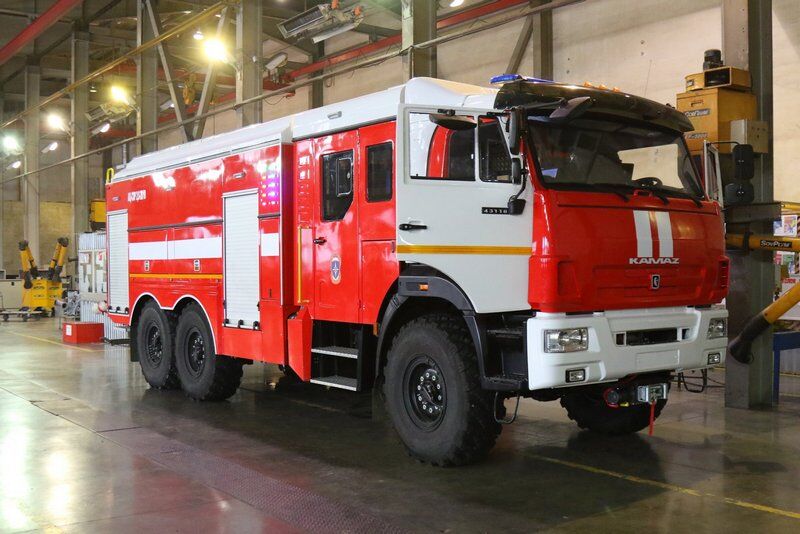 В Курганской области представили многофункциональный пожарный автомобиль
