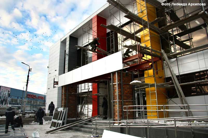 В Кургане завершается первый этап реконструкции ДЮСШ № 3