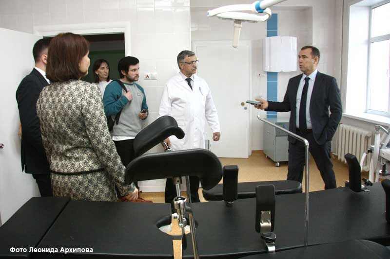 В Курганской поликлинике № 1 врачи работают на современном оборудовании