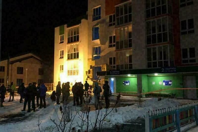 В тюменской многоэтажке взорвался бытовой газ