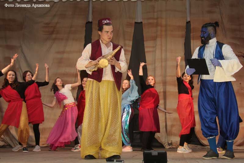 В Курганском областном колледже культуры прошел фестиваль боди-арта