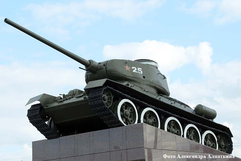 Пять памятников технике в Кургане