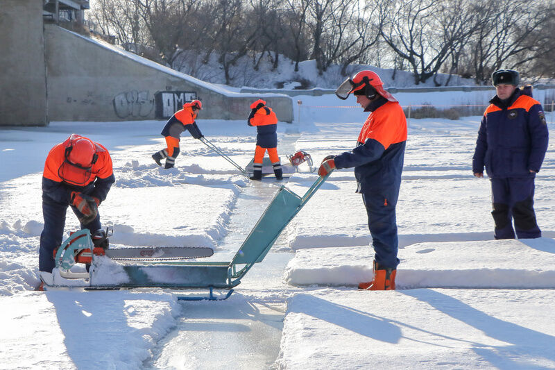 В Кургане запретили ходить по Тоболу