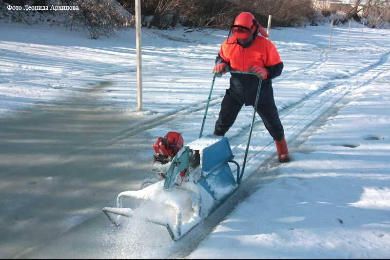 В Кургане 23 марта распилят лед на Тоболе