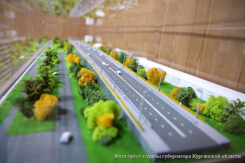 Курганские власти назвали точное время открытия моста ЖБИ