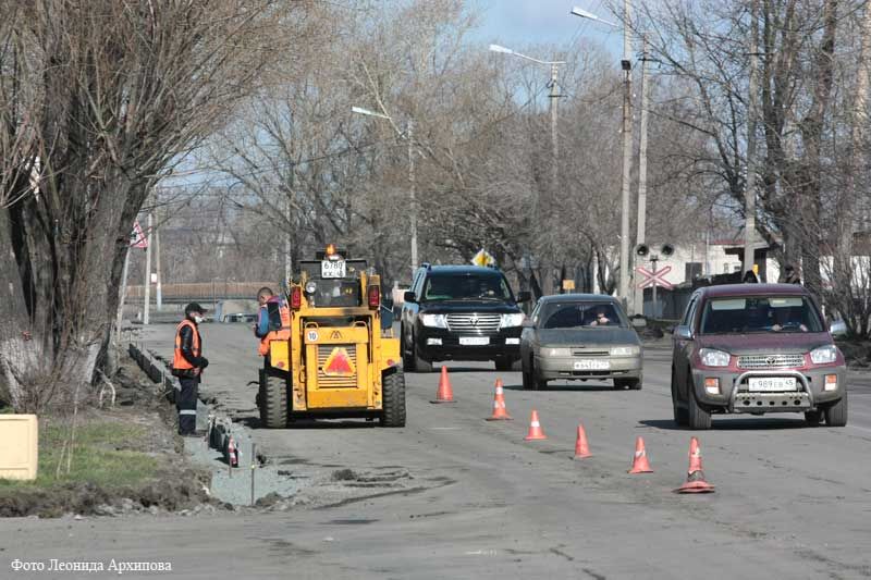 В Кургане открыли проезд по улице Свердлова