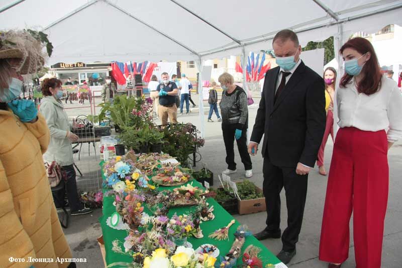 День города в Кургане открылся выставкой местной продукции