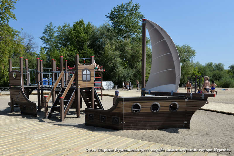 Курганский пляж стал примером для всей России