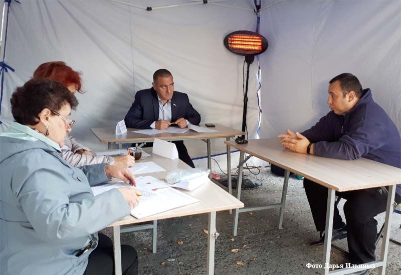 Депутат Государственной Думы РФ Александр Ильтяков выслушал курганцев