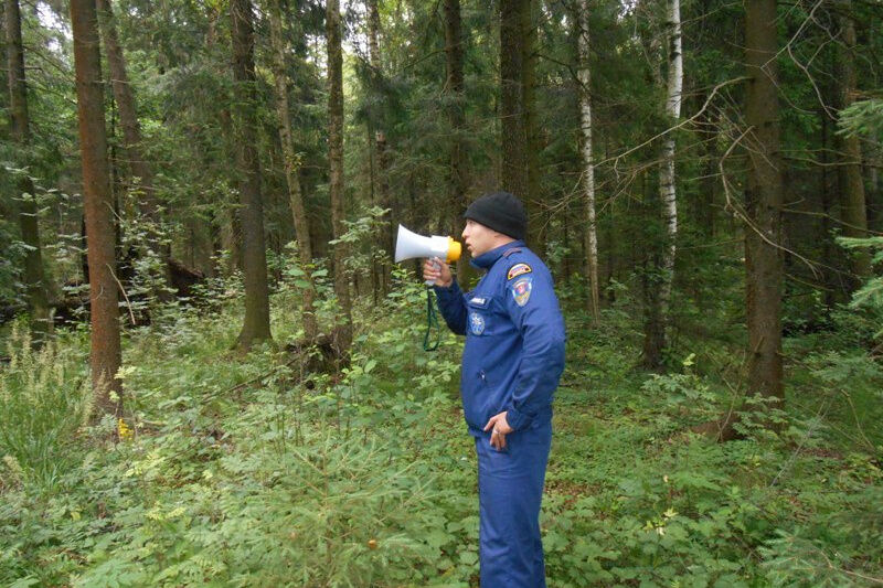 В Курганской области спасатели искали женщину, заблудившуюся в лесу