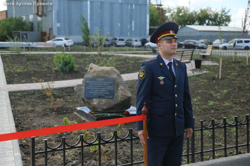 В Кургане открыт сквер в честь ветеранов уголовно-исполнительной системы