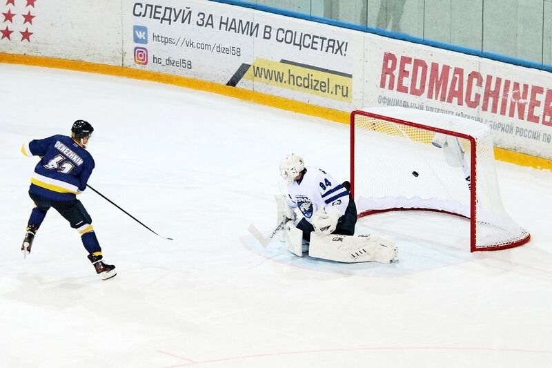 «Зауралье» уступило «Дизелю» по буллитам