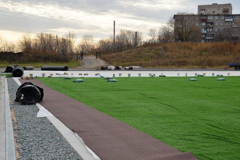 В Кургане строятся и реконструируются спортивные объекты