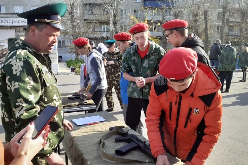 В Кургане подвели итоги военно-патриотических соревнований