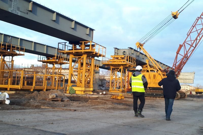 У генподрядчика строительства моста ЖБИ в Кургане есть все условия завершить работы раньше срока