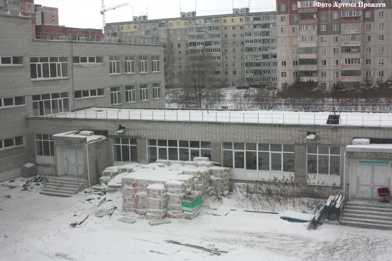 В Кургане близится к завершению капитальный ремонт средней школы № 11