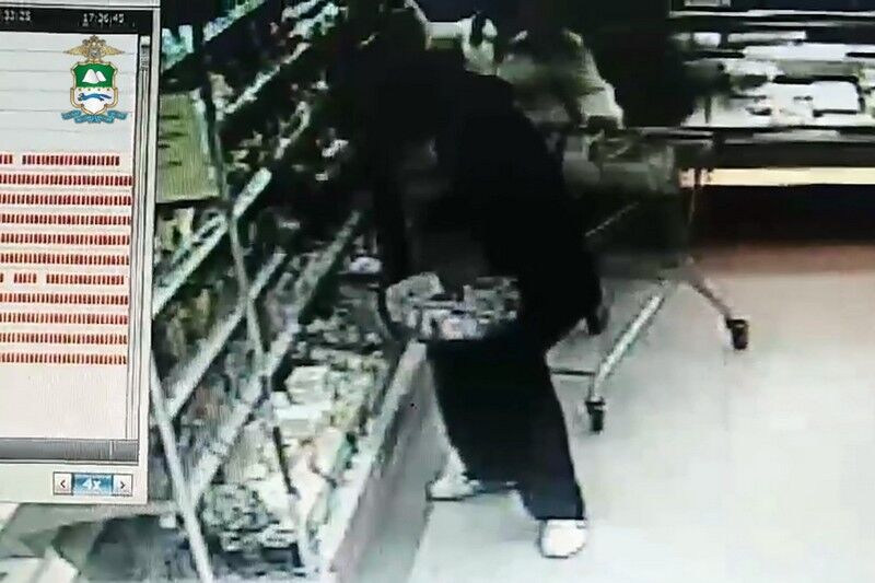 В Кургане задержали магазинного вора