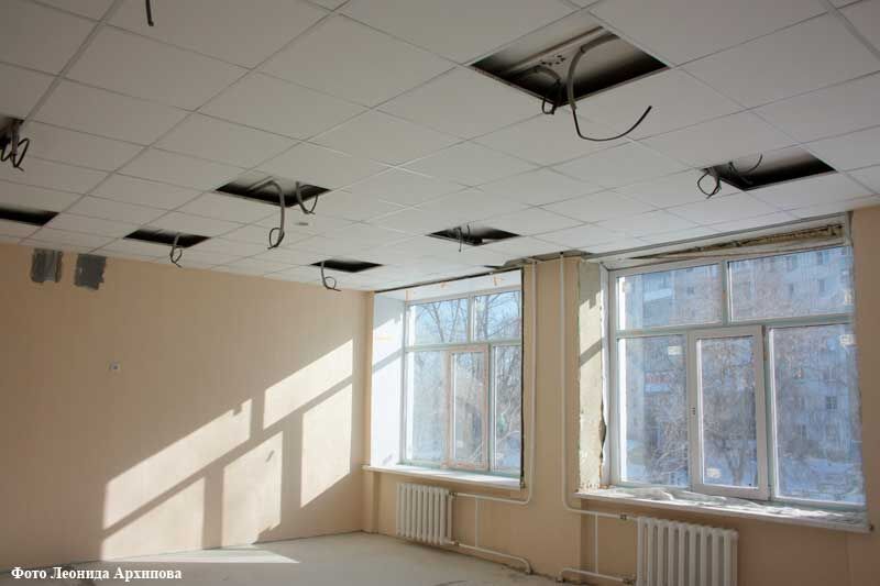 В Кургане продолжают ремонтировать школы в рамках нацпроекта «Образование»